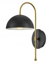  83300BK - Medium Single Light Sconce