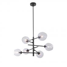  A1106BK - Avista Hillcrest Chandelier 6-Light Matte Black