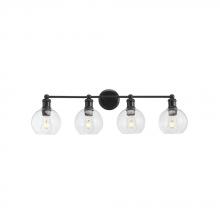  A3214BK - Avista Ash Vanity Wall Light 4-Light Black