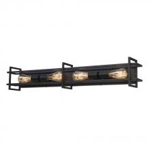  A4736BK - Avista Korson 36" 4- Light Black Vanity Wall Light