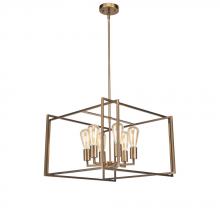  A4754AB - Avista Korson 21" 6-Light Antique Brass Pendant