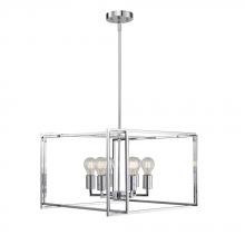  A4754CH - Avista Korson 21" 6-Light Chrome Pendant