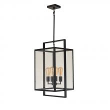  A5054BK - Avista Parkside 26" 4-Light Black Pendent