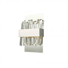  A7811CH - Avista Geo Vanity Wall Light Sconce Chrome -LED