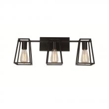  A8524BK - Avista Dalton Vanity Wall Light 3-Light