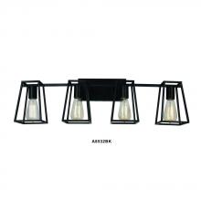  A8532BK - Avista Dalton Vanity Wall Light 4-Light