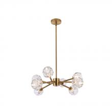  A8908GD - Avista Hampton Chandelier 8-Light Gold