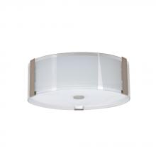  A98032-11 - Avista Urban Flush Mount 2-Light Brushed Nickel