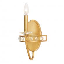  363W01AG - Monroe 1-Lt Sconce - Antique Gold