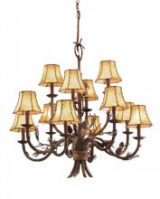  5032PD/8045 - Ponderosa 12 Light Chandelier