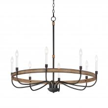  14448DWBK - Franklin-Chandelier