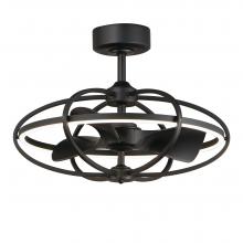  61002BK - Corona Fan-Fandelight