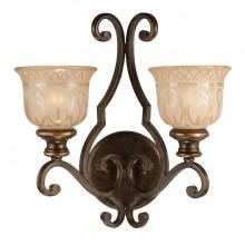  7402-BU - Norwalk 2 Light Bronze Umber Sconce