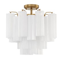  ADD-300-AG-WH_CEILING - Addis 4 Light Aged Brass Semi Flush Mount