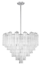  ADD-312-CH-CL - Addis 12 Light Polished Chrome Chandelier