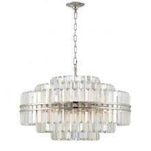  HAY-1407-PN - Hayes 16 Light Polished Nickel Chandelier