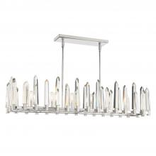  WAT-B2006-PN - Watson 6 Light Polished Nickel Linear Chandelier