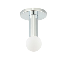  ADS-41FH-PC - 1LT Incandescent Flush Mount,  PC