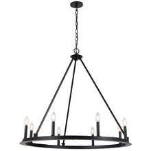  CLB-368C-MB - 8LT Incandescent Chandelier, MB