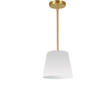  ODR-XS-790 - 1LT Oversized Drum Pendant X-Small, WH Shade