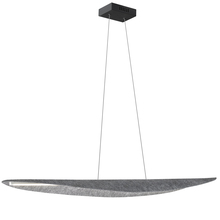  PKN-4930HP-MB-500 - 30W Horiz Pendant, MB w/ GRY Felt Shade