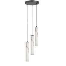 Dainolite RBN-1230LEDP-MB - 30W Pendant, MB w/ faux Alabaster