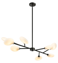 Matteo Lighting C33708MB - Peony Pendant Matte Black