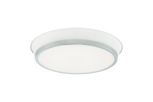 Matteo Lighting M11202WHCH - Jaxx White + Chrome Ceiling Mount