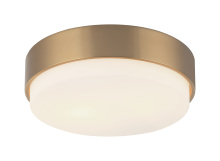 Matteo Lighting M13202AG - Quintz Aged Gold Brass Ceiling Mount