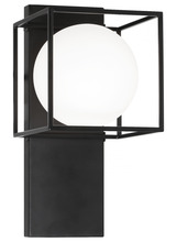  S03801BK - Squircle Wall Sconce