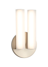 Matteo Lighting W32222CGFR - Axis Wall Sconce Champagne Gold