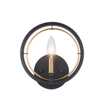 Matteo Lighting W78601BK - Odyssey Black Wall Sconce