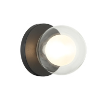 Matteo Lighting WX33001MB - SOLARIS Wall Sconce/Ceiling Mount