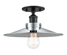 Matteo Lighting X46112BKCH - Bulstrode's Workshop Black Ceiling Mount