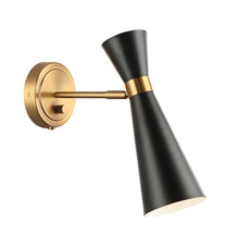  S09611AGBK - Blaze Wall Sconce