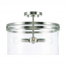  248741BN - 4 Light Dual Mount Semi-Flush/Pendant