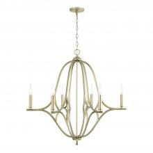  450061BS - 6 Light Chandelier