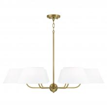  450461AD - 6 Light Chandelier