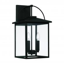  948031BK - 3 Light Outdoor Wall Lantern