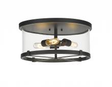  3032F-MB - 3 Light Flush Mount