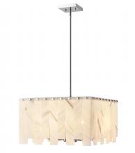  345P20-PN - 8 Light Chandelier