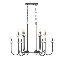 Z-Lite 352-42L-MB - 12 Light Linear Chandelier