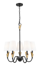 Z-Lite 4014-24MB-MGLD - 5 Light Chandelier
