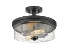  464SF-MB - 2 Light Semi Flush Mount