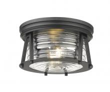  491F2-MB - 2 Light Flush Mount