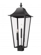  5008PHXLS-BK - 3 Light Outdoor Post Mount Fixture