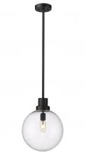  599P12-BK - 1 Light Outdoor Pendant