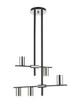  814-5MB-PN - 5 Light Chandelier