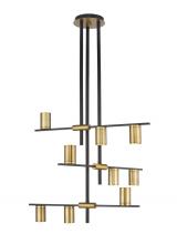  814-9MB-OBR - 9 Light Chandelier