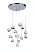  5444P24C-R - Perrier 13 Light Multi Light Pendant With Chrome Finish